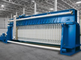 Which pump works best with chamber filter press'?